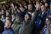 Pompey fans once again backed their team on the road as 1,323 travelling supporters roared their team on at Luton.