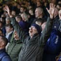 Pompey fans once again backed their team on the road as 1,323 travelling supporters roared their team on at Luton.