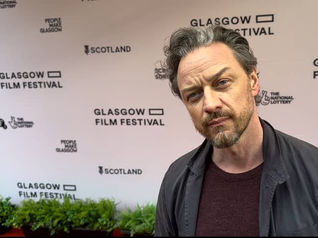James McAvoy at Glasgow Film Festival