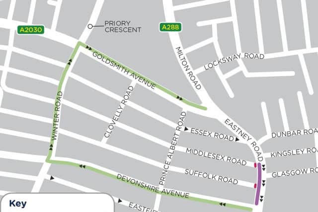 Eastney Road, Southsea, has reopened following a closure for 'urgent' network repair work.