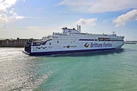 One of the five new ships that Brittany Ferries has added to its fleet.