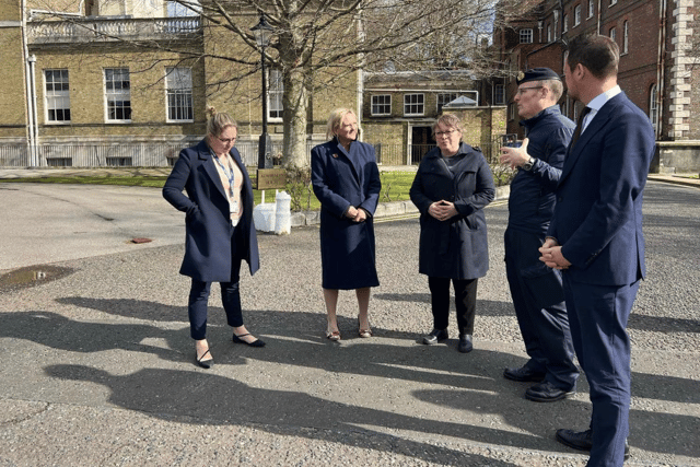 HMNB Portsmouth has been branded as an "engine for defence jobs". Minister for defence procurement, Maria Eagle, visited Portsmouth on February 28, 2025, after the government announced plans to increase defence spending to 2.5 per cent of GDP by 2027.