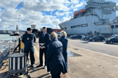 HMNB Portsmouth has been branded as an "engine for defence jobs". Minister for defence procurement, Maria Eagle, visited Portsmouth on February 28, 2025, after the government announced plans to increase defence spending to 2.5 per cent of GDP by 2027.