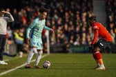 Kaide Gordon made only his second Pompey appearance as John Mousinho's men lost 1-0 at Luton. Picture: Jason Brown/ProSportsImages