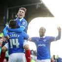 Ricky Holmes spent 18 months with Pompey before departing for Northampton in January 2015. Picture: Joe Pepler