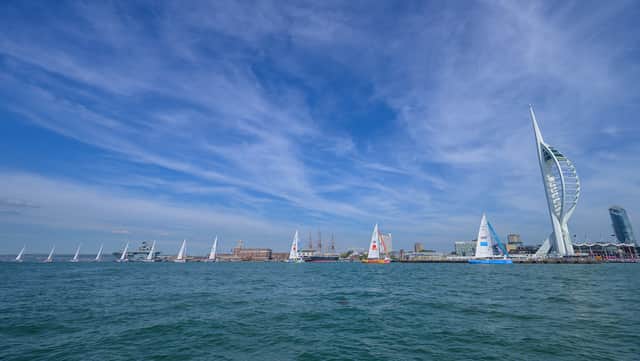 Clipper is returning to Portsmouth Pictured at Gunwharf Quays in 2024. Picture by Anthony Upton