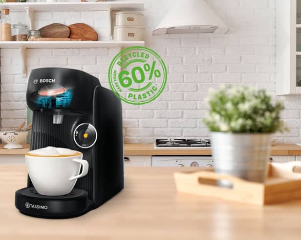 Tassimo launches new coffee machine made with 60% recycled plastic and it’s better than half price 