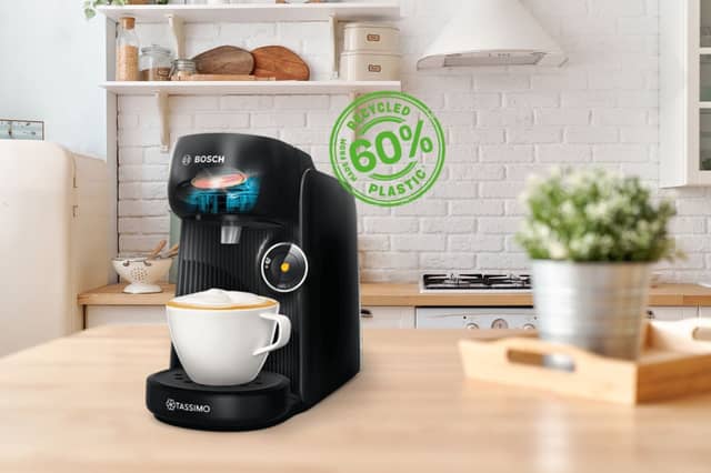 Tassimo launches new coffee machine made with 60% recycled plastic and it’s better than half price