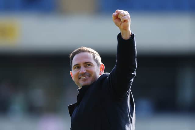 Frank Lampard's Coventry host Pompey on Wednesday, April 9
