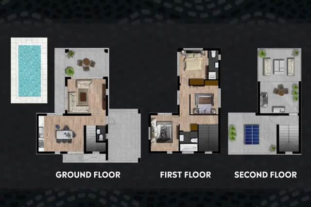 £540K Luxury Villa located in Cyprus floorplan