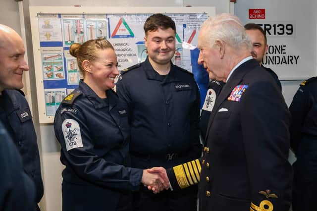 King Charles III visits HMS Prince of Wales as the Royal Navy finalises preparations for a major global deployment to the Indo-Pacific this spring.