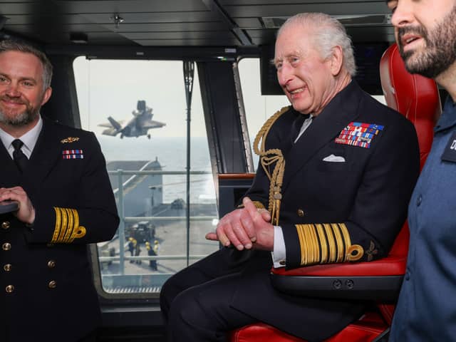 King Charles III visits HMS Prince of Wales as the Royal Navy finalises preparations for a major global deployment to the Indo-Pacific this spring.