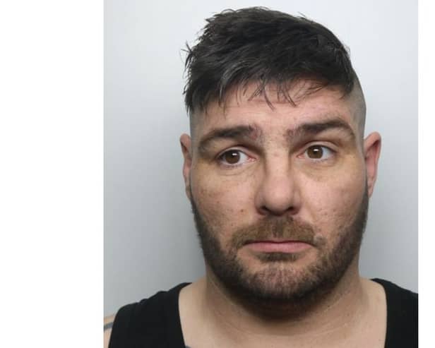 Police want to question Robert Lennon, 37, following an allegation of theft in Rushden.