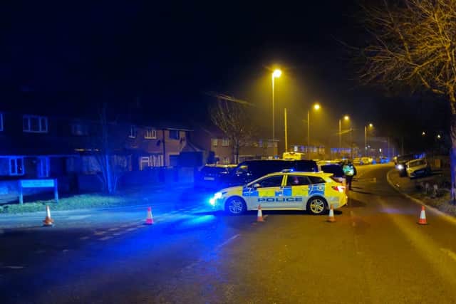 Emergency crews attend serious crash on Purbrook Way, Bedhampton on Tuesday night 