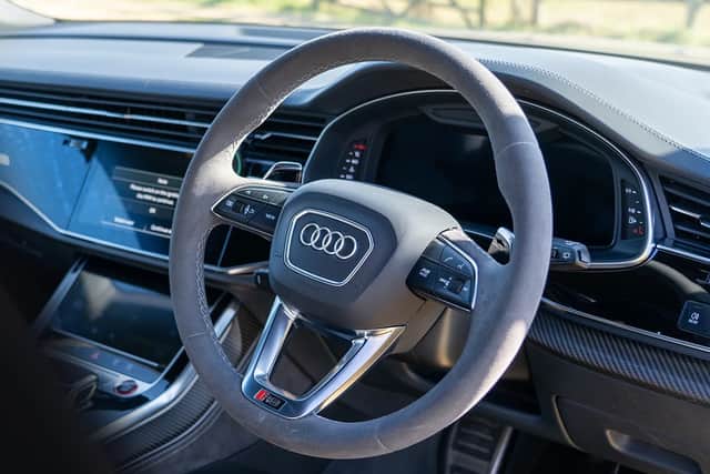 BOTB's Audi RSQ8 has only 29,000 miles on the clock