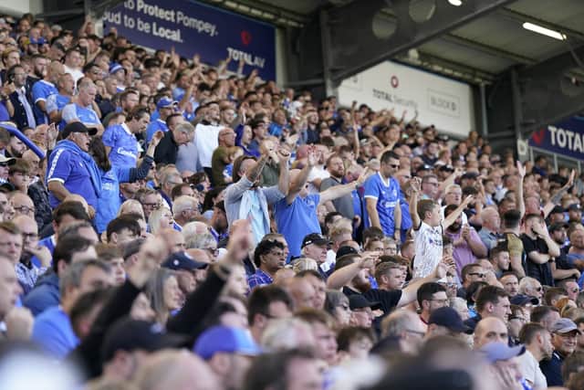 Pompey fans are expected to be in full voice against Leeds