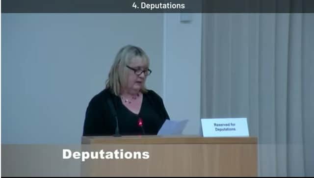 Lin Gell, organiser of the petition ‘Save Stubbington Study Centre’