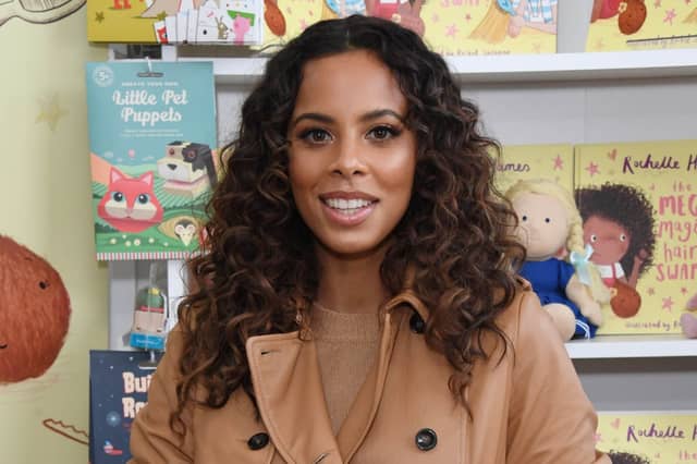 Rochelle Humes wears £350 suede blazer but I found a more affordable alternative