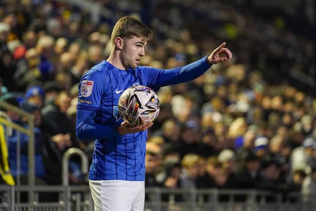 Pompey's Zak Swanson. Pic: Jason Brown/ProSportsImages