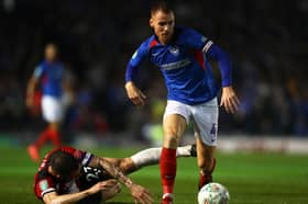 Skipper Tom Naylor was dropped by Kenny Jackett for Pompey's League One play-off campaign in July 2020. Picture: Dan Istitene/Getty Images