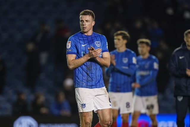 Pompey's Conor Shaughnessy. Pic: Jason Brown/ProSportsImages