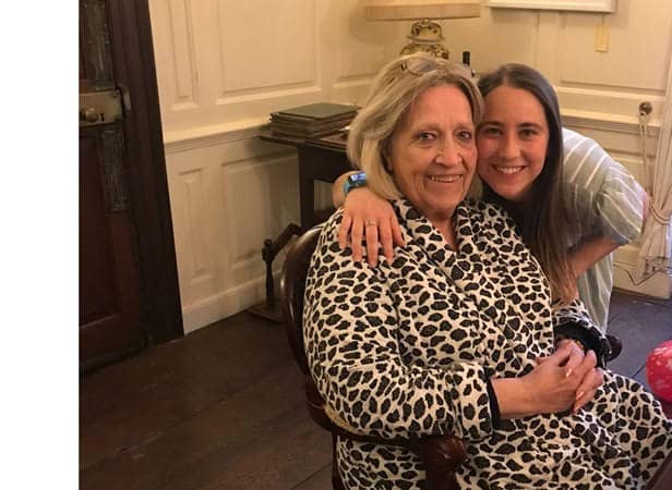 Jade and her grandmother, Sheila