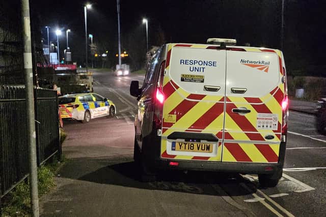 A woman was detained in Burrfields Road after fears for her safety