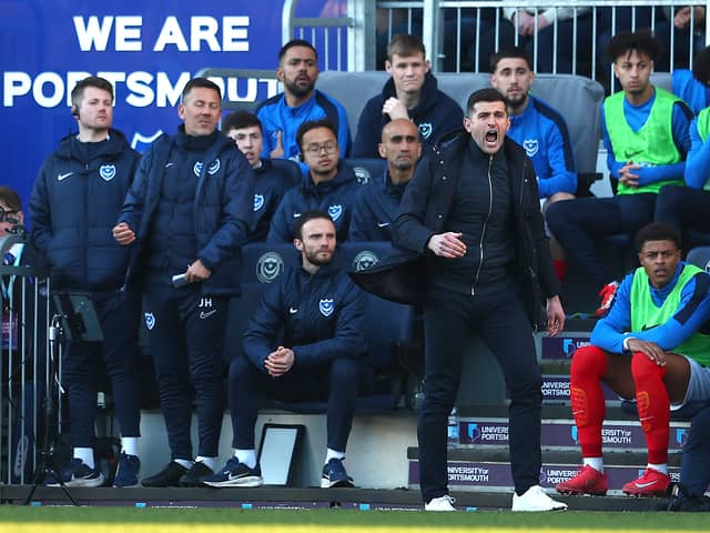 Pompey boss John Mousinho