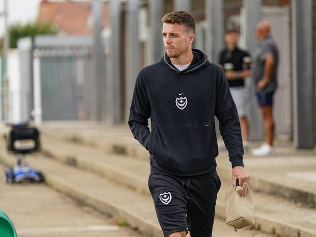 Conor Shaughnessy was restricted to just nine appearances for Pompey upon their Championship return.
