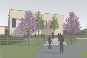 An artist's impression of the new North Whiteley secondary school