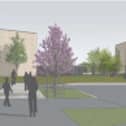 An artist's impression of the new North Whiteley secondary school