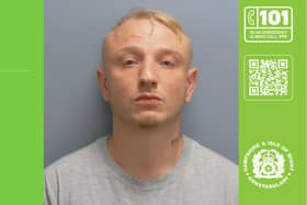 A man has been sentenced for more than two years after stabbing a man in Andover.