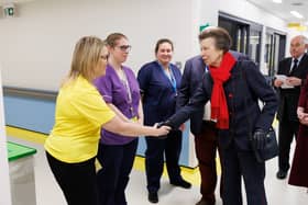 HRH The Princess Royal officially opened the Emergency Department at QA on Friday, March 7.