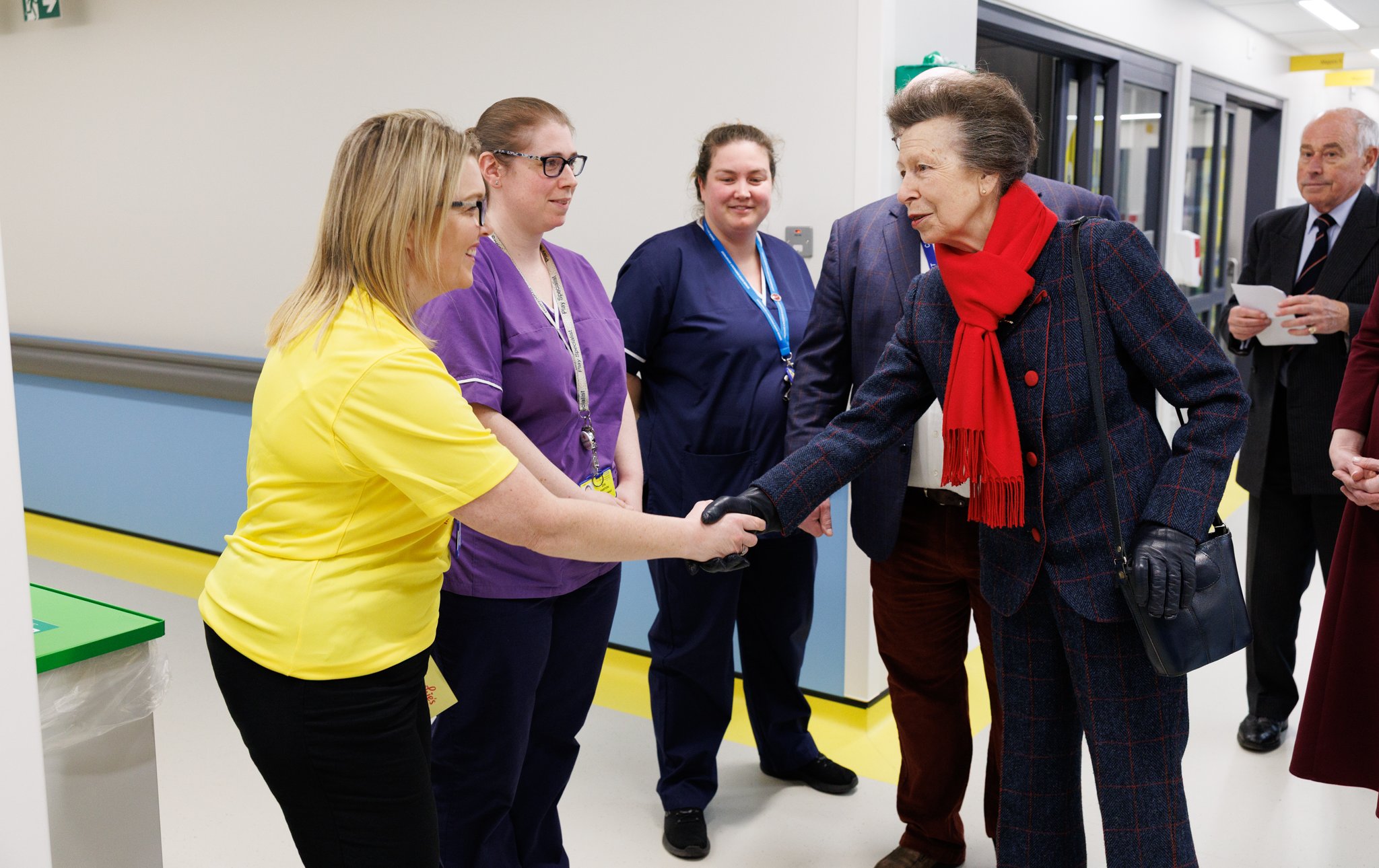 Delight as The Princess Royal officially opens QA's new A&E department