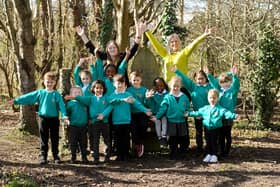 Alver Valley Infant and Nursery School in Falcon Meadows Way, Gosport, have received a positive outcome in their recent Ofsted. 

Pictured is: (back l-r) Ali Lockwood, head of schools and Jill Roseblade, executive headteacher for Alver Valley Schools with some of the children from nursery, Year R, 1 and 2. 


Picture: Sarah Standing (060325-2758)