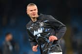 Manchester City and Norway striker Erling Haaland