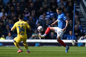 Pompey pair Regan Poole and Marlon Pack impressively shackled free-scoring Leeds in Pompey's 1-0 win. Picture: Graham Hunt/ProSportsImages