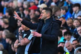 John Mousinho felt his tactical switch involving Terry Devlin worked in Pompey's 1-0 victory over Leeds. Picture: Graham Hunt/ProSportsImages