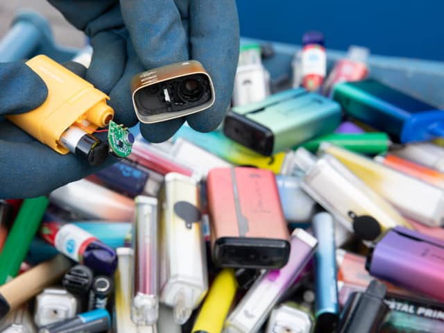Thousands of vapes seized daily