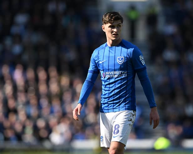 West Ham's Pompey loanee Freddie Potts. Pic: Graham Hunt/ProSportsImages