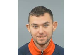 Owen Eldridge, 23, of Coxford Close in Southampton, received 14 months imprisonment and a six-year football banning order.