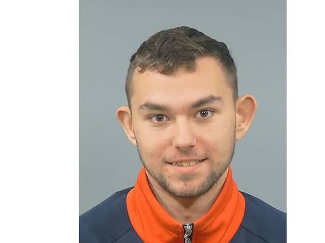 Owen Eldridge, 23, of Coxford Close in Southampton, received 14 months imprisonment and a six-year football banning order.