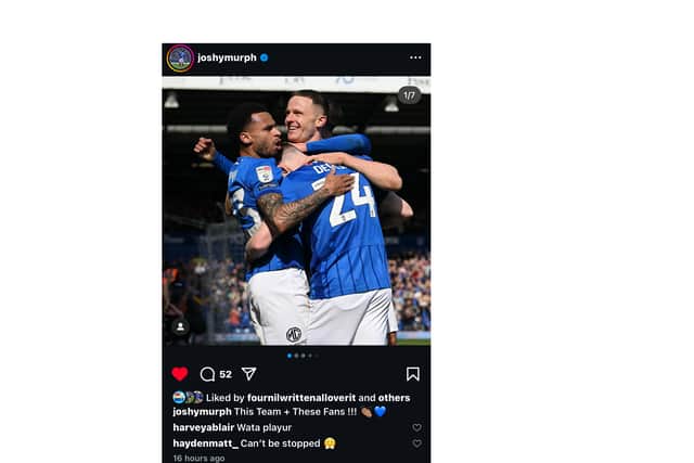 Josh Murphy via Instagram
