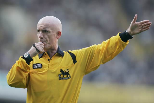 Former Premier League referee Dermot Gallagher