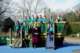 Medina Primary School in Medina Road, Cosham, has received a positive outcome in their recent Ofsted. 

Pictured is: Headteacher Amanda McGarvey with some of the children at Medina Primary School.

Picture: Sarah Standing (060325-2783)