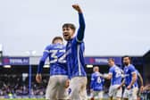 Pompey forward Callum Lang
