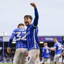 Pompey forward Callum Lang