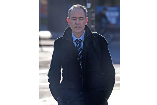 James Rouse outside court