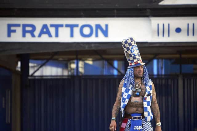 John Westwood pictured at his footballing home.