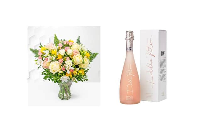 Prestige Flowers or Della Vite Rosé Prosecco